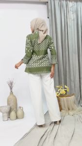 Baju Batik Wanita | Atasan Batik Wanita Kerja | Batik Kerja Size M L XL XXL