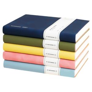 Thick Soft Leather Notebook A5 Size Simple Ins Style Artistic Premium College Student Diary Business Meeting Record Female Version