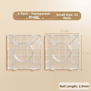 XUEDELE | long bean Durable High-Temperature Resistant Transparent Bean Tray 78 Pins