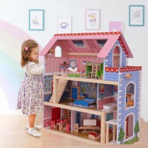 Wooden Simulation Villa Playhouse Toy