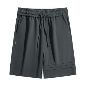 miiow | Mens Loose Straight Leg Short Pants Breathable Summer Casual Sports Five-Quarter Length Outdoor Wear MiiOW Cat Person Brand