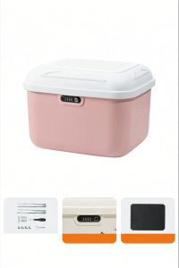 WANSLO | Universal Retro Non-Aluminum Alloy Motorcycle Top Box 36L