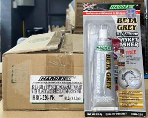 HARDEX BETA GREY RTV SILICONE GASKET MAKER 85.2G 1 BOX