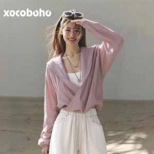 xocoboho | Retro Style Outdoor Sun Protection Short Jacket