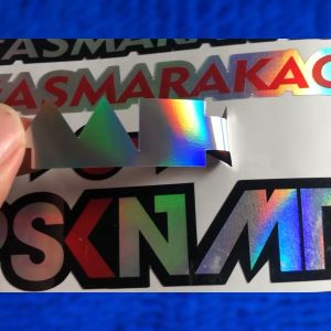 Stiker Graftac Set PSKN MTC Asmarakacau Hologram Cutting Potong Mesin Pasukan Matik Sticker Asmarakacau Setiker Anti Air