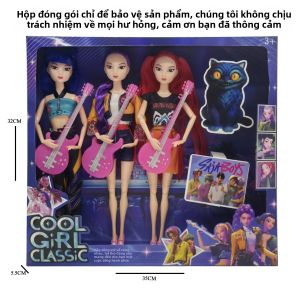 Bộ Mô Hình Nhân Vật Hành Động Anime KPop Demon Hunters 2026 Mới - Rumi Mira Zoey Huntrix - Đồ Chơi Vinyl Dễ Thương Dành Làm Quà Giáng Sinh Cho Cả Nam Và Nữ