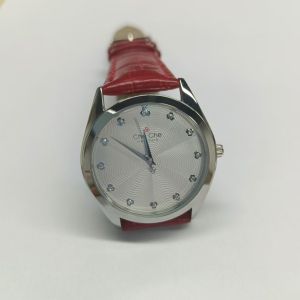 he Che Womens Watch Simple and Elegant High end Quality Fashion Goddess Waterproof Steel Shell True Belt Imported Movement