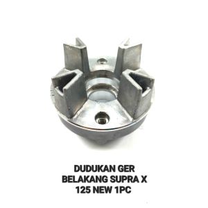 Dudukan Ger Belakang Supra X 125 (Disk) - Pangkon Bracket Breket Nap Naf Gear Gir Belakang Rear Honda Supra X 125 Helm In Supra X 125 Fi Double Disk