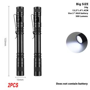 XIWANGFIRE | Mini Portable LED Pen Light Pocket Ultra Bright High Lumens Handheld Flashlight Linterna Torch For Camping Outdoor Emergency