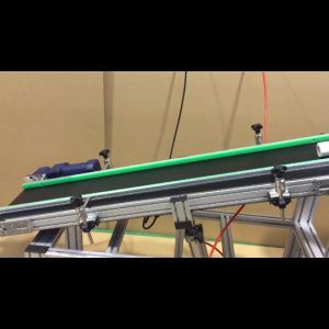 DBASIX - Decline Type PVC Belt Conveyor / PU Belt Conveyor / Mini Belt Conveyor / PVC Production Conveyor - BW100mm x L1-600mm x L2-1300mm