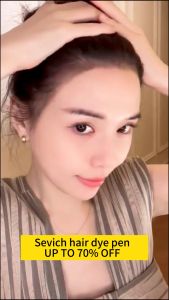 SEVICH Hairline Shading Powder Filling Pen Repair Hair Concealer Waterproof Hair Shadow Powder