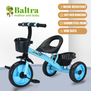 Baltra Childrens Tricycle Bicycle 2-6 Years Old Stroller Pedal Anti-rollover With Bucket Baby Tricycle Bicycle For Children