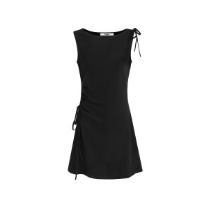 Fano | Đầm Giảm Cân Không Đối Xứng Có Dây Kéo