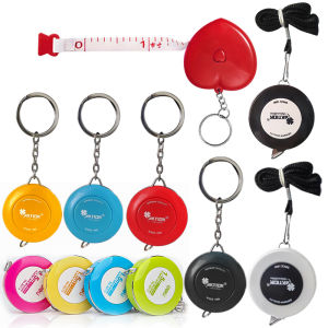 น่ารัก มินิเทปวัดเสื้อผ้าวัด เอว เส้นรอบวงสามมิติแบบพกพา นุ่ม เทป 1.5ม. LKF ยี่ห้อ