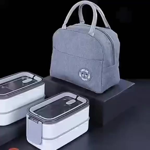 Lunch Box 304 stainless steel lunch box for Adults Kids School Office 2