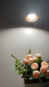 LED Rechargeable Wall Lamp Magnetic Night Light With Remote 3 Color Dimming Lights Indoor Decor Lamp