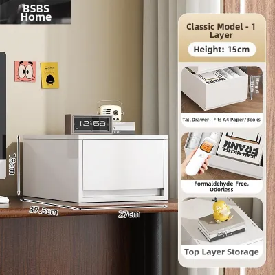 Movable Drawer Large Capacity Multilevel Storage Cabinet