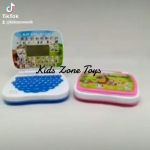 MAINAN ANAK EDUKASI LAPTOP MINI 4 BAHASA + KARAKTER