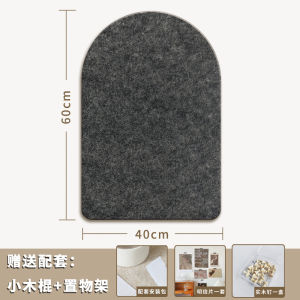 Photo Wall Message Board Punch-Free Rack Hook Felt Wall Sticker Combination Exhibition Board Corkboard Kindergarten