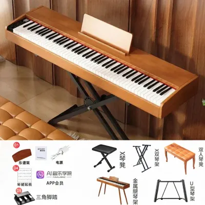 Weighted 88-key Digital Piano for Children Teachers Beginners Adults Home Use