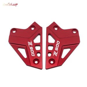 Bệ Để Chân CNC Hợp Kim Nhôm Kawasaki Z900 2017-2024 Bộ Bảo Vệ Gót Chân Phụ Kiện Xe Máy
