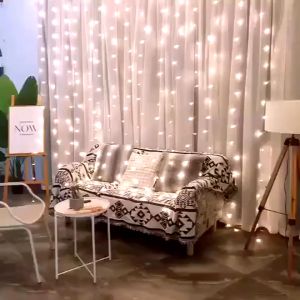 3M LED rèm cửa sổ USB Đèn Dây Cổ Tích Festoon điều khiển từ xa lễ cưới giáng sinh trang trí cho phòng nhà