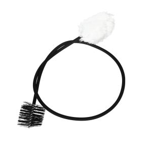IRIN | IRIN Wind Cleaning Kit Saxophone Neck Cleaning Brush Internal Cavity Double Head Nylon Cotton Thread Cleaning Brush 50cm