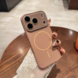 EOENKK | Luxury Magnetic Matte Phone Case For Magsafe For iPhone 17 16 15 14 13 12 11 Pro Max Plus 17 Pro 17 Air Shockproof Phone Cover