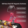 DarkBeacon Flux Magnetic Switch Keyboard With Rapid Trigger Choose 68/87 Keys Hotswap RGB 0.01-3.5mm Adjustable Actuation  For Competitive FPS Gaming Desktop/Laptop. 