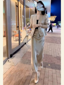 SHANGSHA | Elegant High-End Luxurious Stylish Ladylike Chic Dress Suit