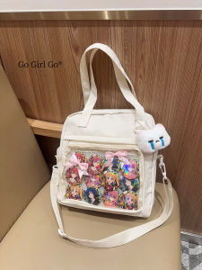 Túi Đeo Chéo Dưới Cánh Tay Dung Tích Lớn Phong Cách Nhật Bản Của Witchs Condiment Túi Đeo Chéo Dễ Thương Túi Candy Túi Đeo Chéo Mềm