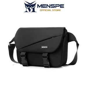 MENSPE Men Fashion Shoulder Bags Sling Chest Bag Cross Body Bags Messenger Bag Waterproof Cross Body Bag Large Capacity Sling Bags Simple Casual Sport Street Bag Student Teenager Bag