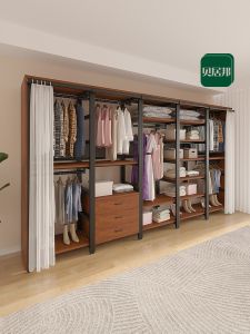 BEIJUBANG | Walk-in Iron Storage Rack