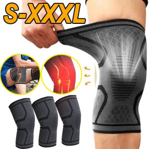 Tập thể dục bảo vệ đầu gối Brace đàn hồi nylon chạy thể thao ngoài trời đi xe đạp đệm bó đầu gối tay áo cho bóng rổ bóng chuyền