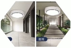 Solar Ceiling Lamps Modern Ceil Light 60/100/200W Led Ceiling Lights Round Living Room Bedroom