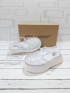Sandal Melissa Possession Plato Wedges Women / Sandal Wedges Wanita / Sandal Karet Jelly Wanita