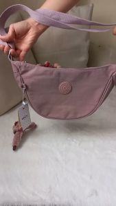 KIPLING CRESCENT SHOULDER/CROSSBODY BAG/NYLON BAG/SMALL BAG/NEW STYLE/LIGHT WEIGHT BAG