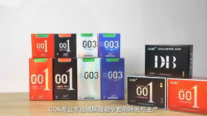 GOK UltraThin 3-Pack Condoms - Enhanced Sensation Single Pack
