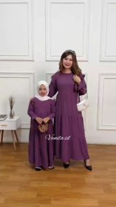 GAMIS JUMBO XXL XXXL XXXXL LD 130cm LD 140cm BUSUI BIGSIZE GAMIS CRINKLE AIRFLOW FULL KANCNING VIRAL KEKINIAN TERBARU