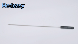 Reusable laparoscopy instruments stainless steel  knot pusher for training  3×280mm