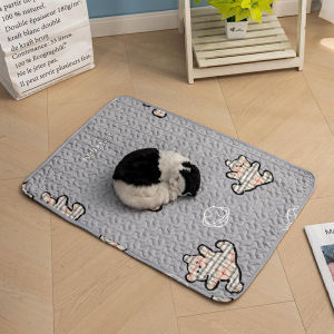 Anti-Slip Cotton Pet Mat for Dogs Cats And Rabbits Machine Washable All-Season Universal Cage Pad Soft Comfortable Sleeping Pad
