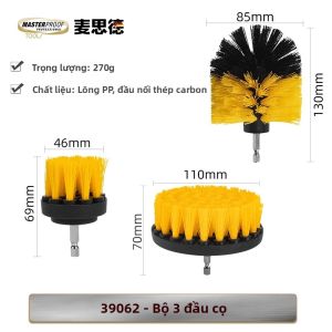 MasterProof | Bàn Chải Thép Loại Bỏ Rỉ Sét và Làm Sạch