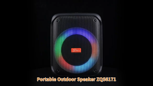 SING-E Super Bass 【Portable 6.5 inch 40w】Rechargeable 12000w PMPO Karaoke Wireless bluetooth 5.4 speaker RGB Lighting With Dual Wireless Mic and Detachable Adjustable Stand with FM Radio for Outdoor Party Camping Travel and Home Use Sound distance 800m