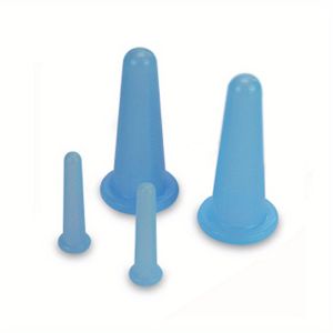 Bộ 2 Cốc Hút Liệu Pháp Silicon Tự Nhiên Dùng Cho Chăm Sóc Cơ Thể & Mặt - Dụng Cụ Làm Đẹp Chống Lão Hóa Bằng Phương Pháp Hút Chân Không Cho Mặt Cổ Mắt