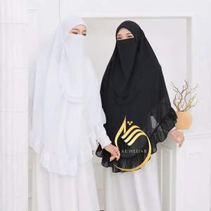 TUDUNG RIMPLE SERIES ll SET CADAR KHIMAR JILBAB SYARI SEGI EMPAT 150×150 INSTAN RIMPLE CERUTY BABY DOLL ARMANY | TUDUNG REMPLE ZIPPER MALAY ANAEMMA