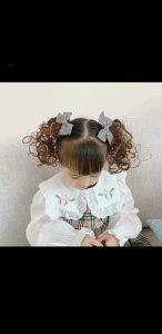 2PCS/set Kids Bowknot Hairpin: Stylish & Practical Headwear for Girls