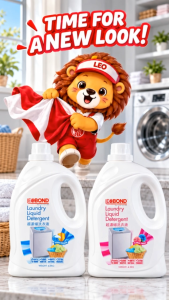 LEOBOND Laundry Liquid Detergent 4kg FLORAL FRESH 浓缩洗衣液