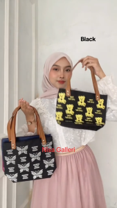 NISA GALLERI Tote Bag Wanita Tote Bag Mini Tas Jinjing totebag tas tangan wanita