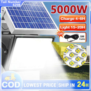 🔥5-year warranty🔥Lampu Solar light Outdoor Garden Waterproof Lighting LED Solar Lamp Spotlight 太阳能灯户外灯 Solar Outdoor Light Waterproof Solar Led Outdoor Light Solar Spotlight Outdoor lampu solar tahan 24jam outdoor solar light