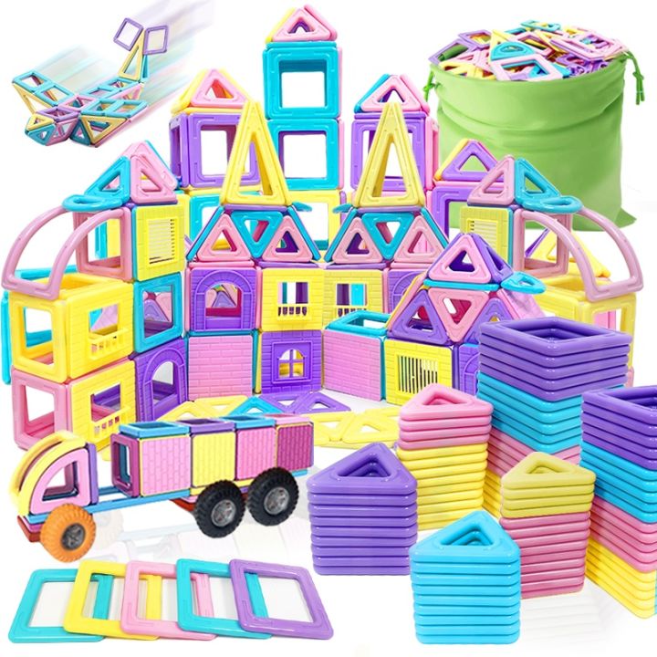 Big Size Magnetic Building Blocks Model Building Bricks Construction ...